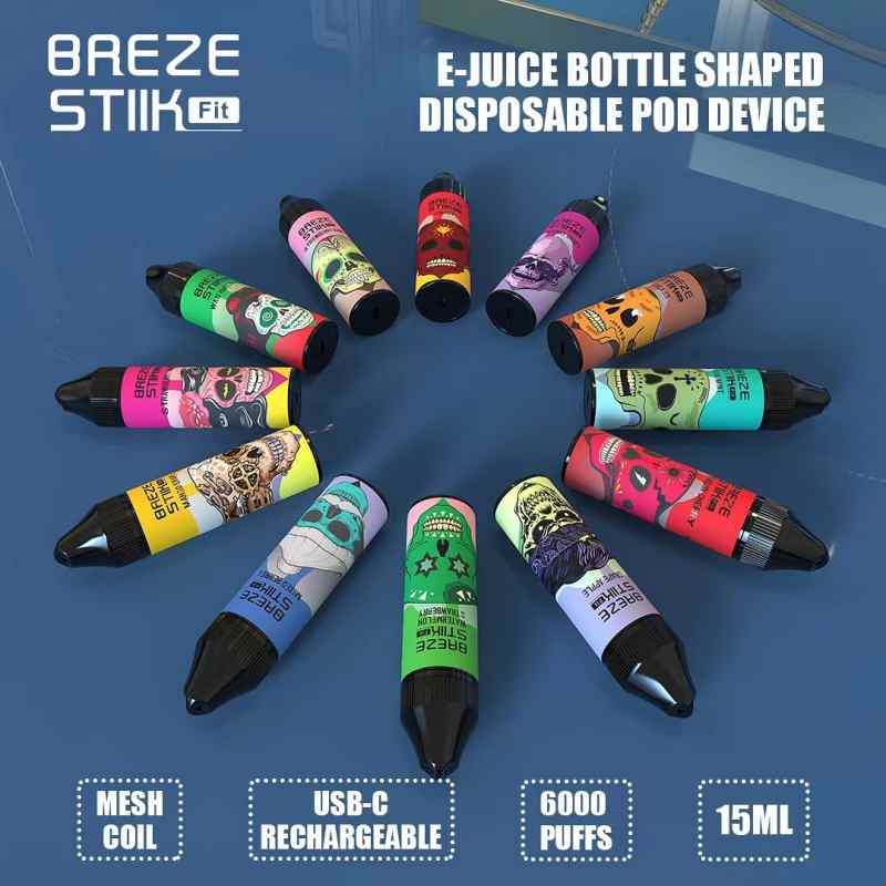Breze Stiik Fit 6000 puffs 16 Breze Stiik Fit 6000 puffs 16