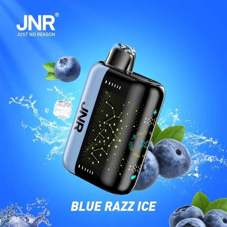 Blue-Razz-Ice JNR PLUS - X 26000 Blue-Razz-Ice JNR PLUS - X 26000