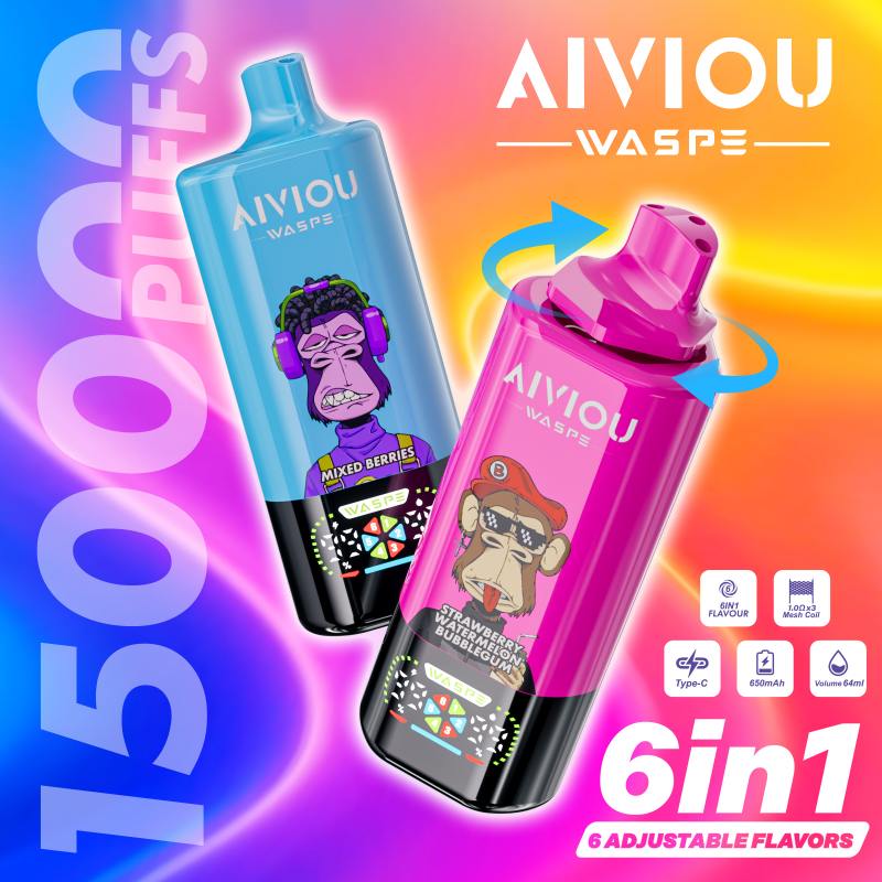 WASPE Aiviou 6 in 1 150000 150K WASPE Aiviou 6 in 1 150000 150K