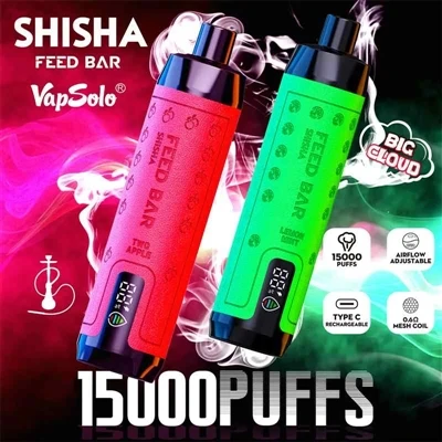 Care este revizuirea produsului a Vapsolo Feed Bar Shisha 15000?