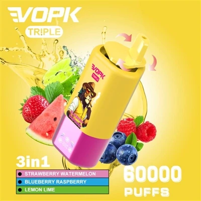 VOPK TRIPLE 60000 PUFFS CELE MAI BUNĂ Experiență Vape de Arome