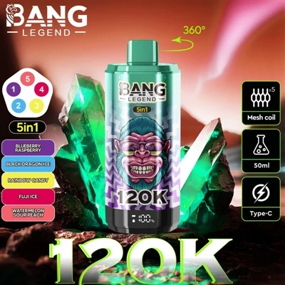 BANG LEGEND 120K, permiteți-vă să experimentați cea mai mare plăcere
