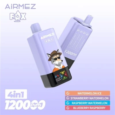 Airmez Fox 120000, în prezent, cel mai mare produs PUFFS din depozitul european