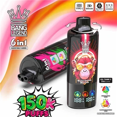 BANG LEGEND 150.000 țigară electronică de unică folosință-: o experiență inov...