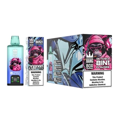 BANG BOX 200K Vape de unică folosință – Alegerea preferată pentru utilizare d...