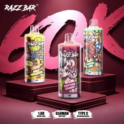 Razz Bar 60000: Introducerea unei noi ere a țigărilor electronice de unică fo...