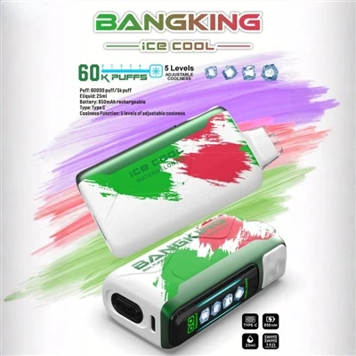 BANGKING ICE King COOL 60000: Evoluția de vârf a țigărilor electronice de uni...