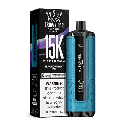 AL Fakher Crown Bar Hypermax 15K: O opțiune de țigară electronică de unică fo...