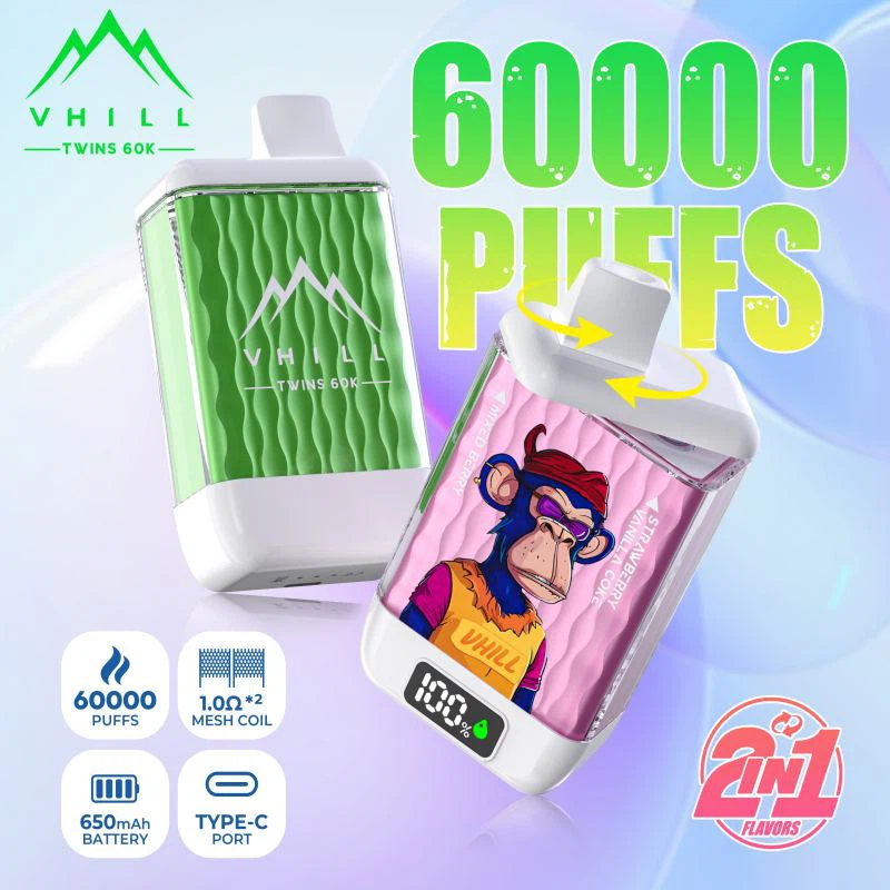 Vhill Twins 60000 țigară electronică de unică folosință: o analiză cuprinzăto...