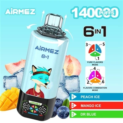 Airmez Fox 140K: O creație inovatoare care remodelează experiența cu țigări e...