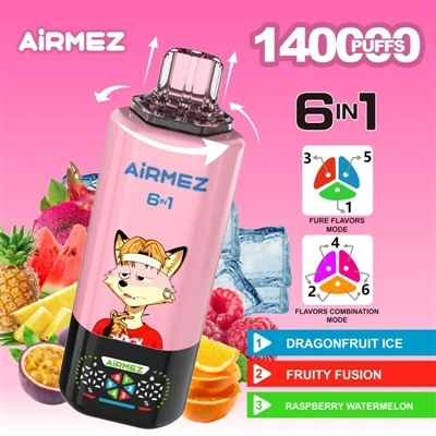 Airmez Fox 140000: Inaugurarea unei noi ere a vaporizatorului de unică folosință