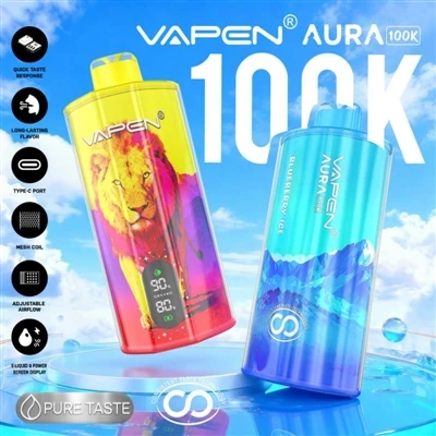 VAPEN AURA 100000: Când țigările electronice de unică folosință intră în era ...