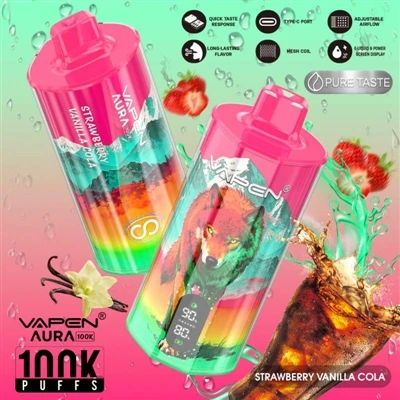 VAPEN AURA 100K PUFFS – Gadgetul suprem pentru tineri