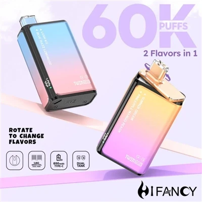 HIFANCY TWINS MAX 60K — O explozie de aromă dublă, aventura ta gustativă înce...