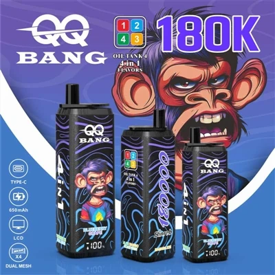 QQ BANG 4in1 180K – Un dispozitiv, patru arome, asigurându-se că fiecare mușc...