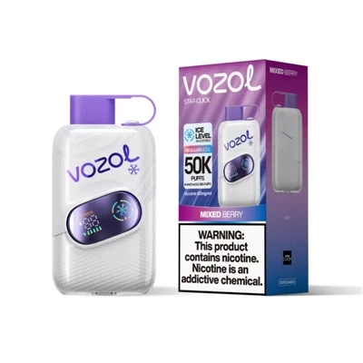 VOZOL STAR CLICK 50000: un nou punct de referință pentru țigările electronice...