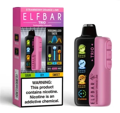 ELFBAR TRIO 40K PUFFS: Redefinirea durabilității și plăcerii vaporizatorului ...