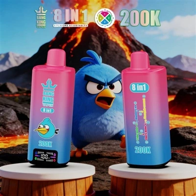 BANG KING VAPEN 8IN1 200K: O revoluție la modă a țigărilor electronice pentru...