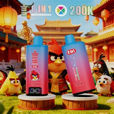 BANG KING VAPEN 200K 8IN1: Experiența supremă în țigări electronice, cu mai m...