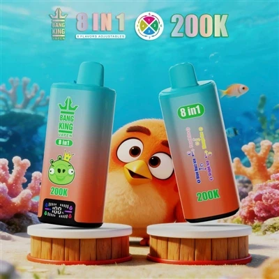BANG KING VAPEN 200K 8IN1: Experiența supremă în țigări electronice, cu mai m...