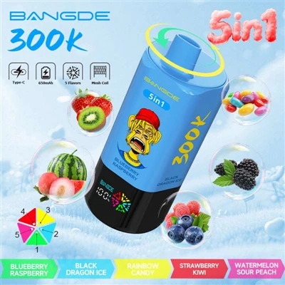 BANG DE 5IN1 300000: un reprezentant al țigărilor electronice de unică folosi...