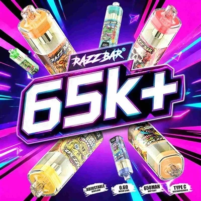 Razz Bar 65000+: nu este cel mai strălucitor, dar cu adevărat impresionant.