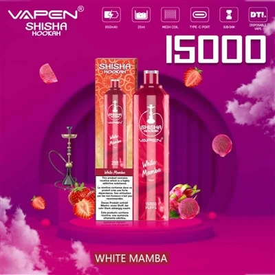 VAPEN SHISHA HOOKAH 15000: O țigară E-de mare capacitate-care vă pune experie...