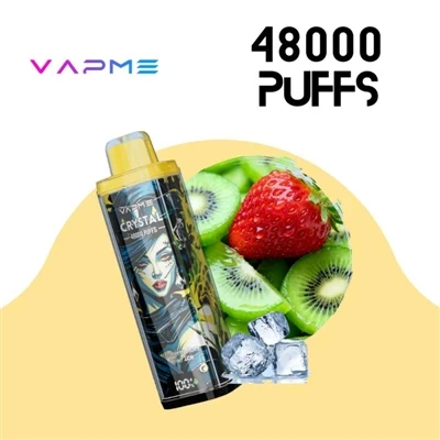 VAPME CRYSTAL 48000: O țigară electronică de unică folosință de-capacitate ma...