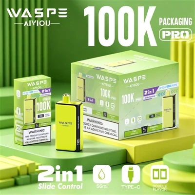 Waspe Double Flavour 100K Pro: Când vapoarele de unică folosință încep să spu...