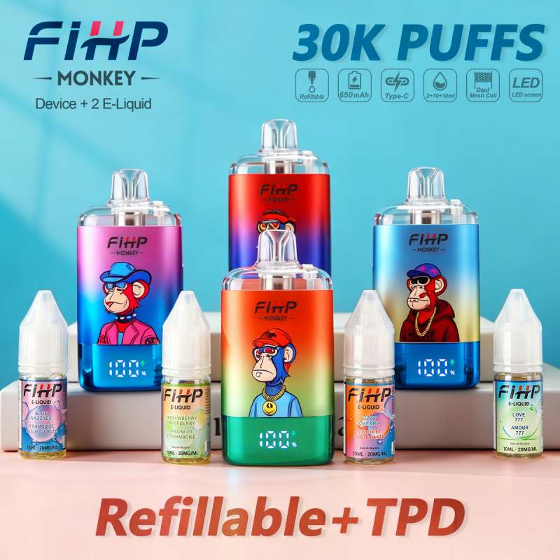 FIHP MONKEY 30K Refillable TPD 5 FIHP MONKEY 30K Refillable TPD 5