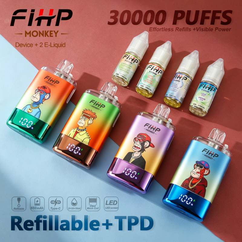 FIHP MONKEY 30K Refillable TPD 9 FIHP MONKEY 30K Refillable TPD 9