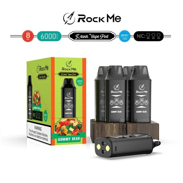 Rock Me E-TANK POD 6000 puffs vapes Rock Me E-TANK POD 6000 puffs vapes