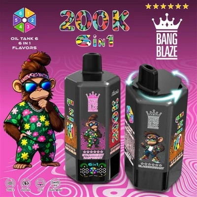BANG BLAZE 200K 6 în 1 Aroma