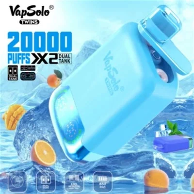 Vapsolo Twins 20000 Puffs Arome duble